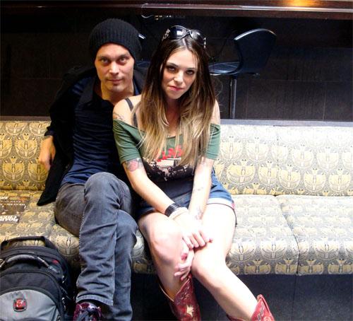 Brasilian writer Mayra Dias Gomes met up with Ville Valo in Vegas to 